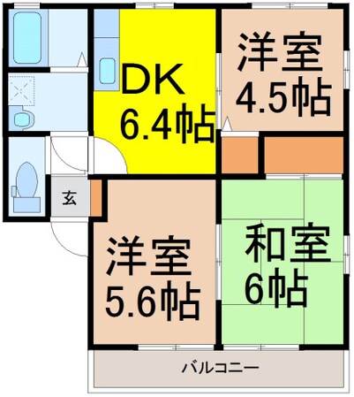 自治医大駅 徒歩24分 1階の物件間取画像